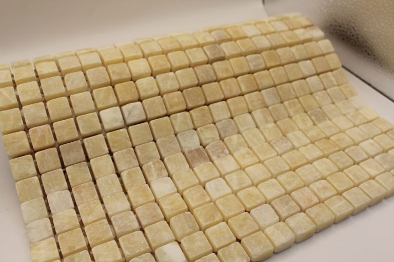 Original Style Crisel Tumbled Onyx Mosaic - Love Mosaic